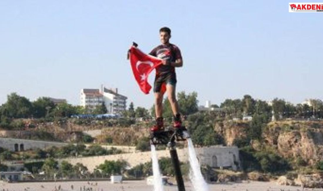 Akdeniz sularında 19 Mayıs coşkusu