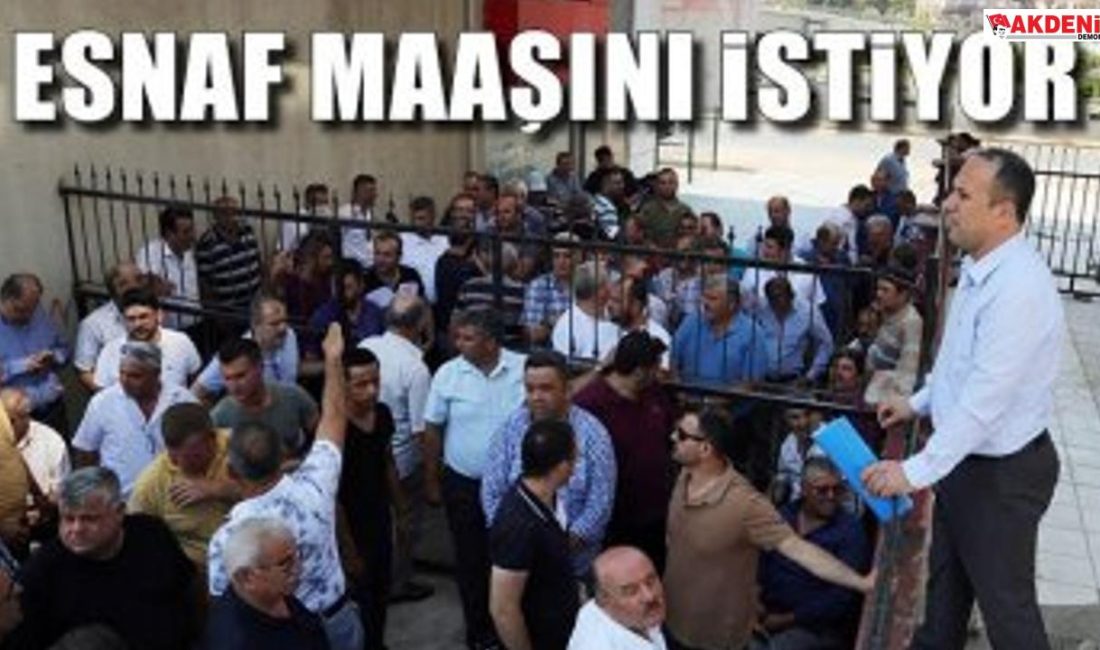 Ulaşım esnafı maaşını istiyor