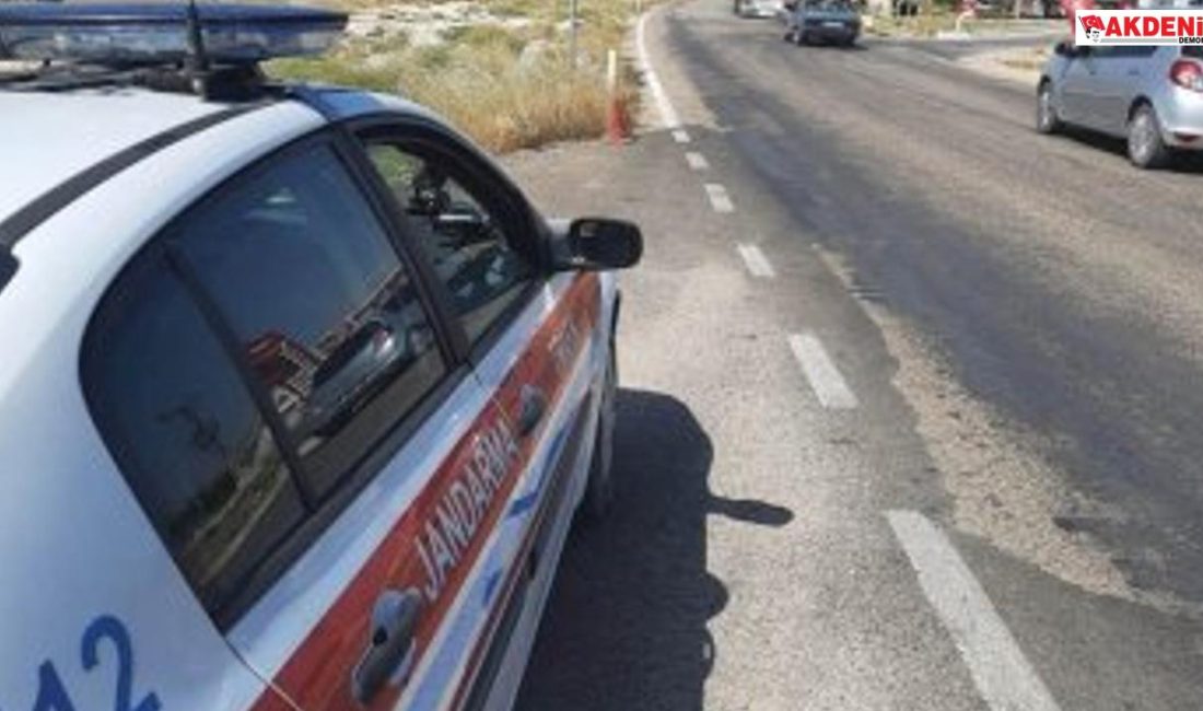 Jandarmadan trafik denetimi