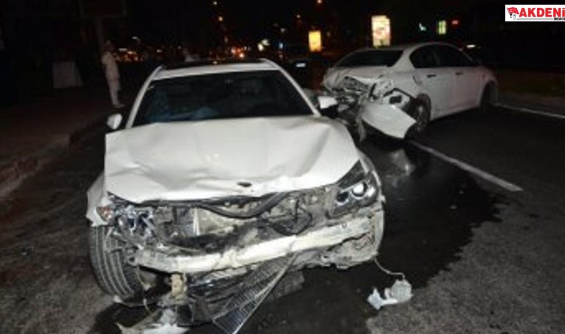 Muratpaşa’da korkutan kaza