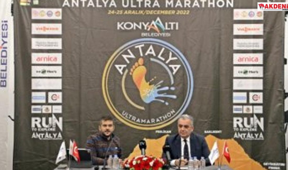 Antalya Ultra Maratonu’na bin 500 sporcu katılacak