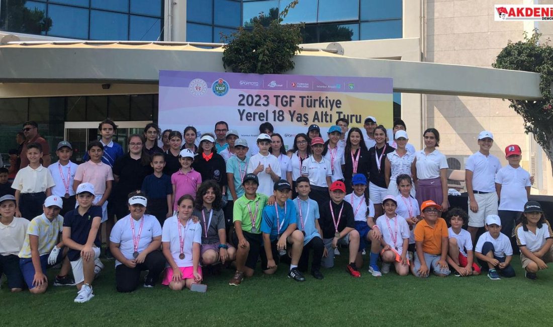 Serik'te golf turnuvası tamamlandı